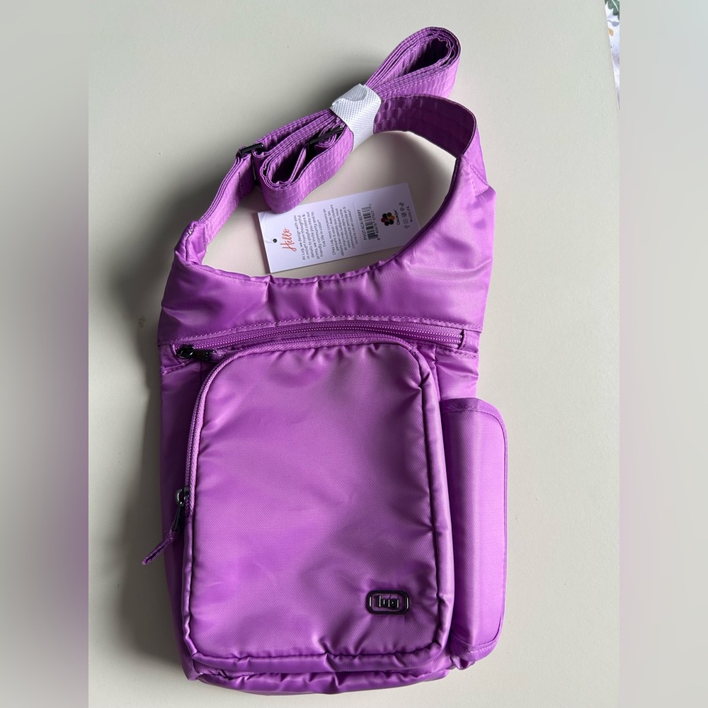 LUG PIVOT CROSSBODY AÇAI BERRY NWT